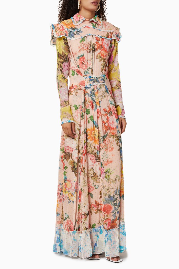 

Fluer Maxi Dress, Pink