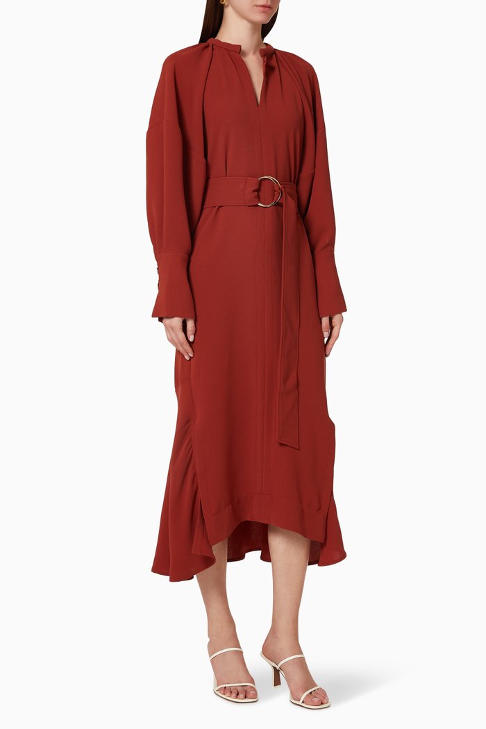 

Eilidh Crepe Dress, Orange