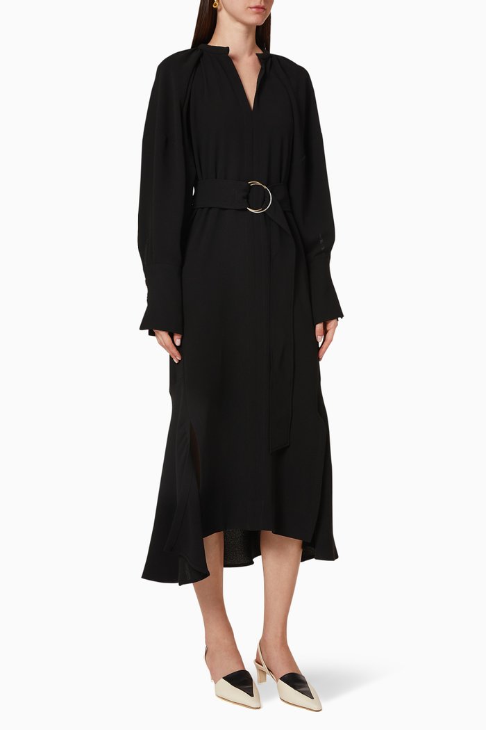 

Eilidh Crepe Dress, Black