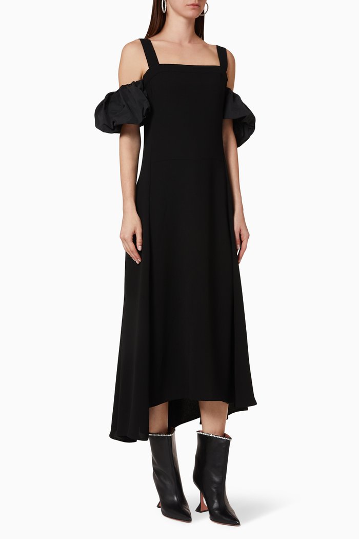 

Constance Midi Dress, Black