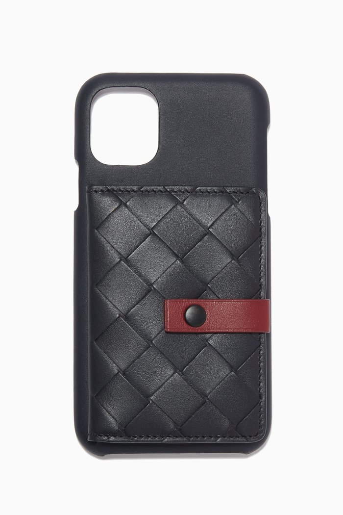 

iPhone 11 Case in Calfskin, Blue
