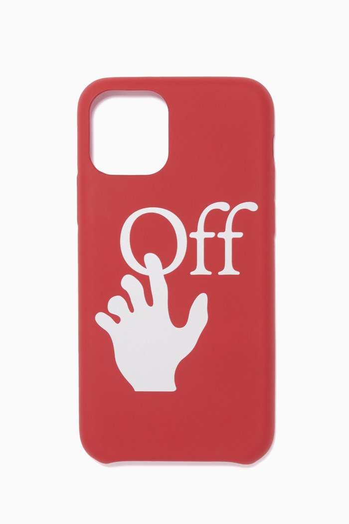 

Hand Logo iPhone 11 Pro Max Case, Red