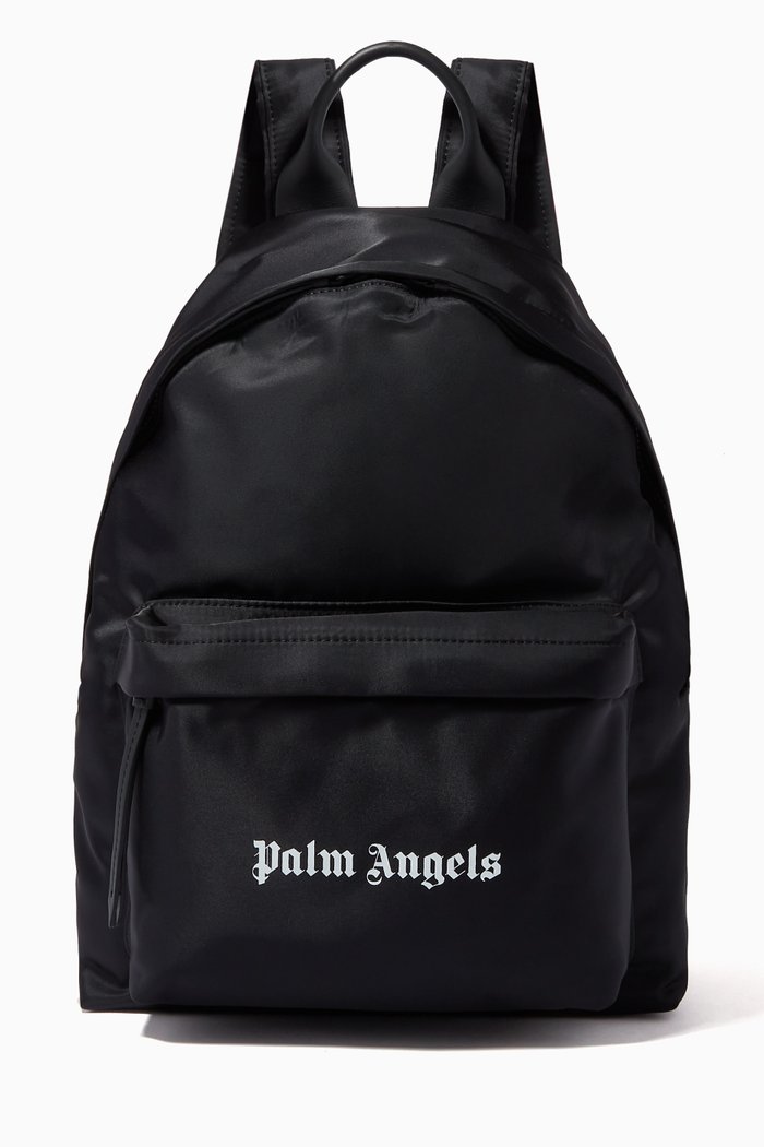

Logo Backpack in Nylon, Black