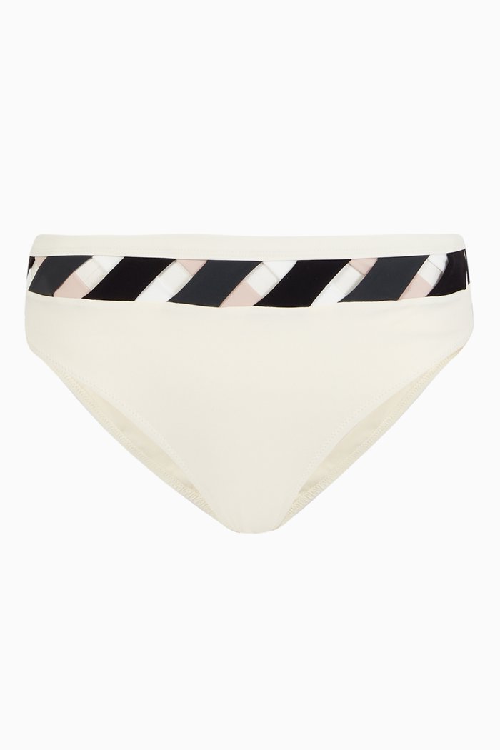 Portofino Bikini Bottom, White