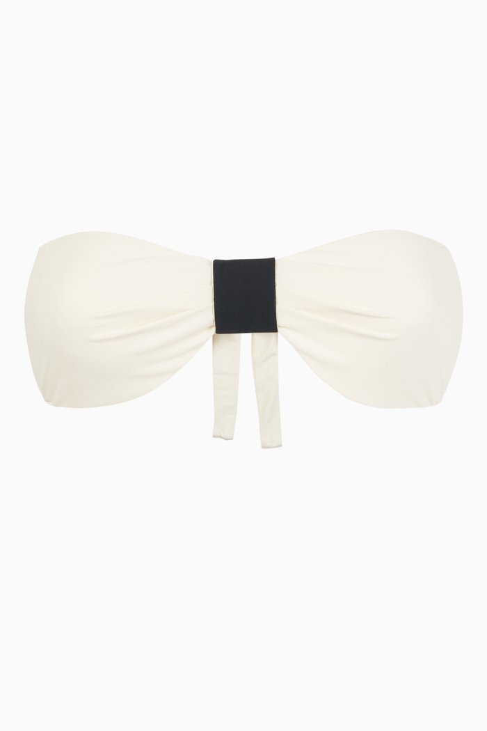 

Capri Bikini Top, White