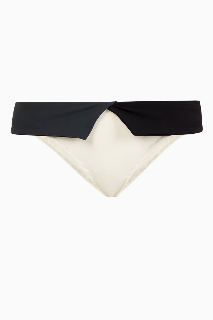 

Capri Bikini Bottom, White