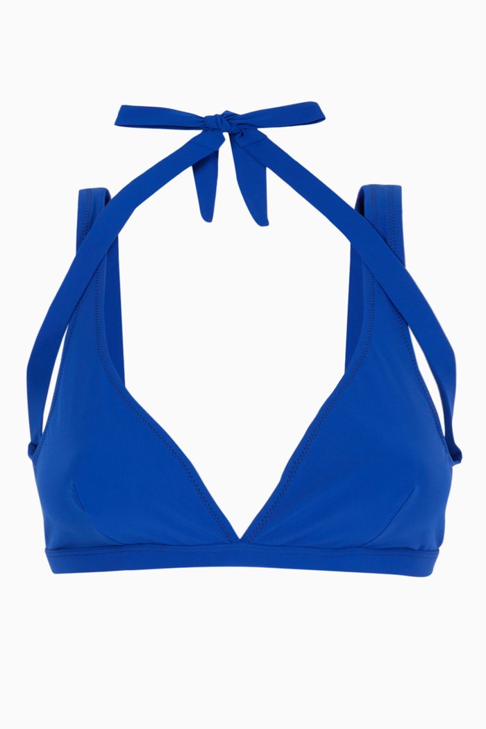 Portofino Bikini Top, Blue
