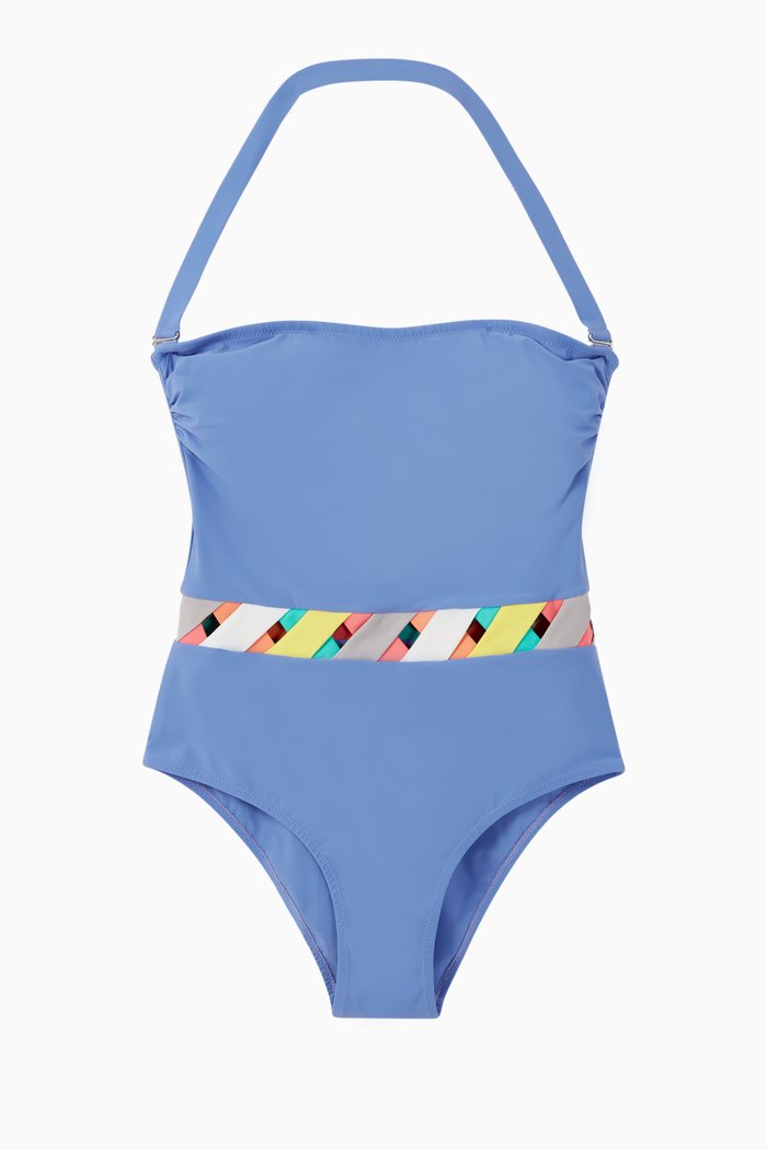 

Porto Cervo One Piece Swimsuit, Blue