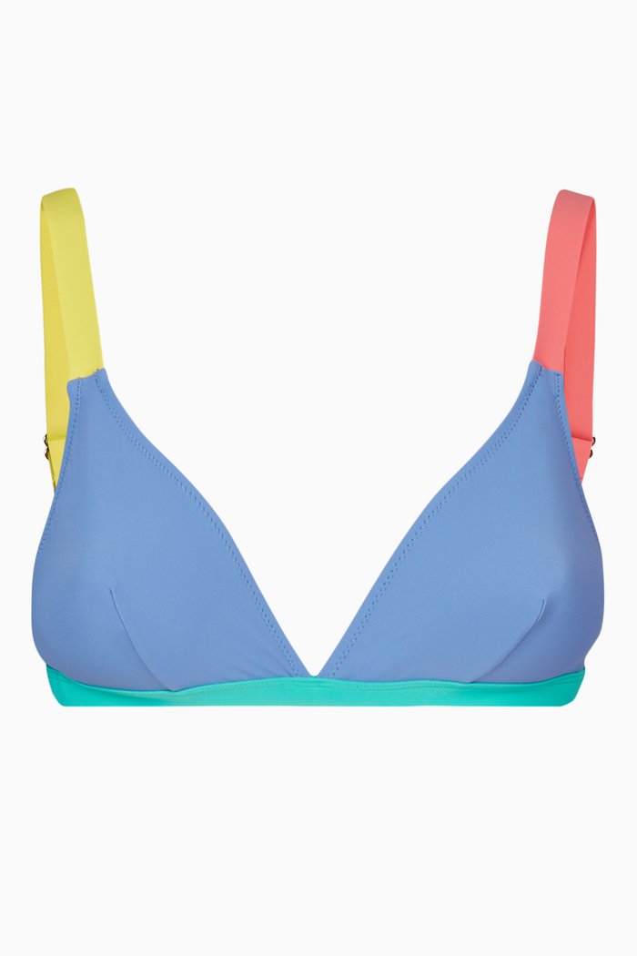 

St Barths Bikini Top, Purple