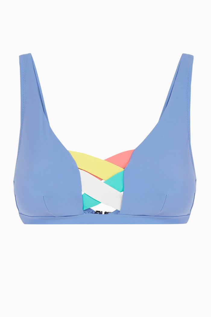 

Martinique Bikini Top, Blue
