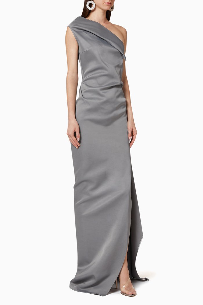 

Steadfast Evening Gown, Grey