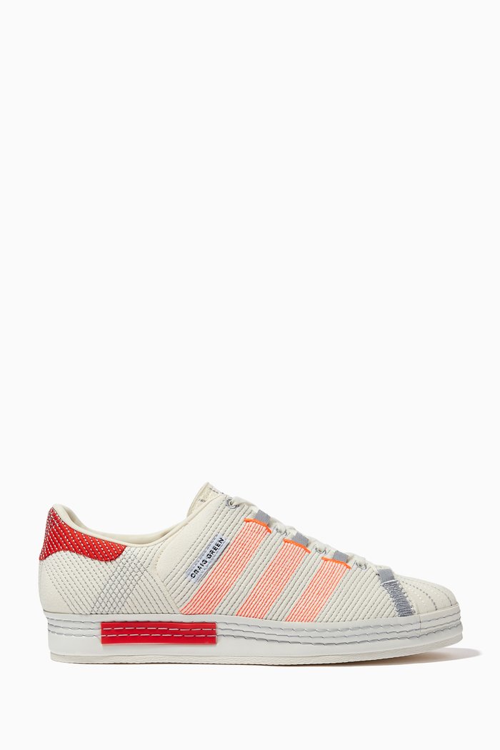 

x Craig Green Superstar Sneakers in Microsuede, Neutral