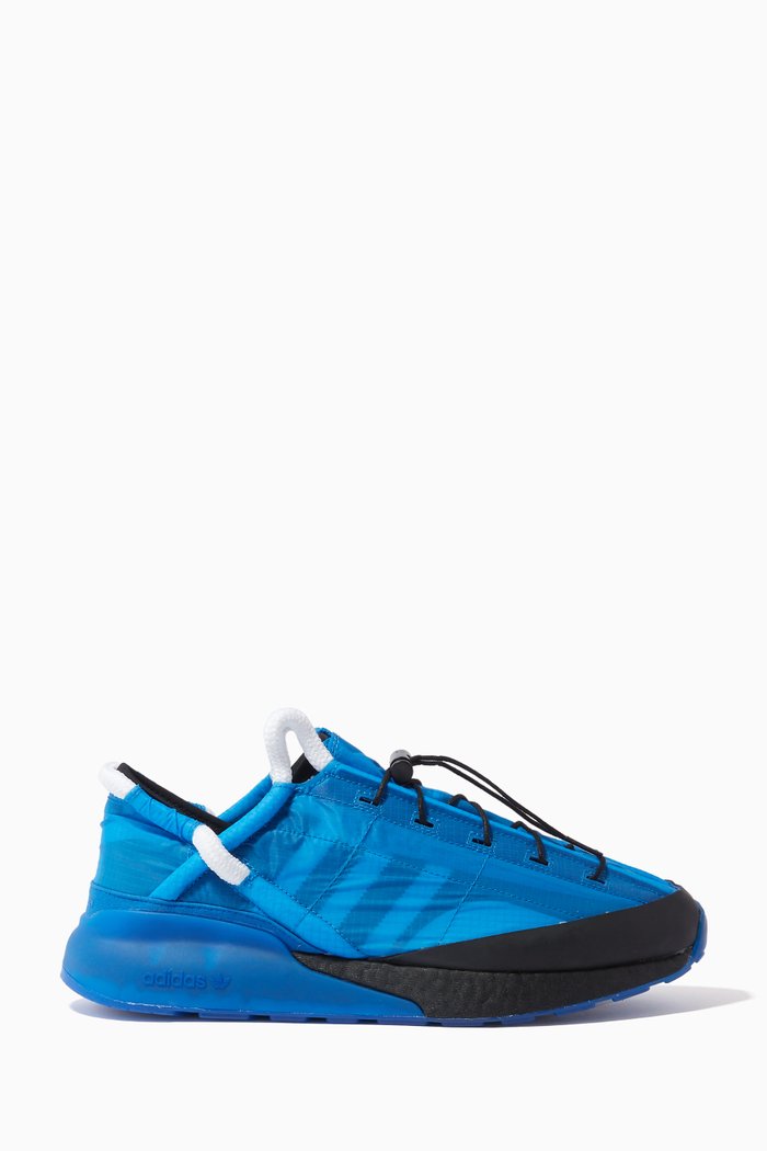 

Craig Green ZX 2K Phormar I Sneakers in Leather & Suede, Blue