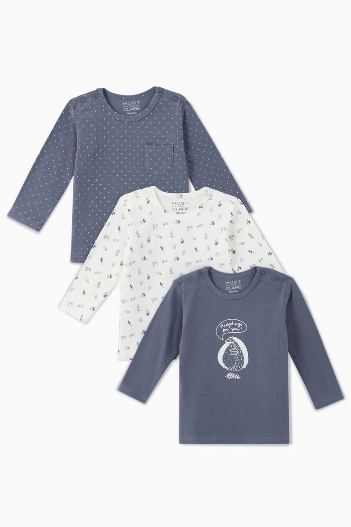 

Amar T-Shirt, Set of 3, Blue