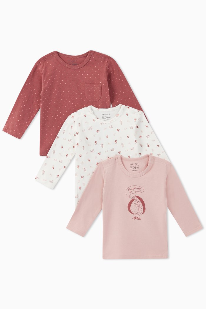 

Amar T-Shirt, Set of 3, Pink