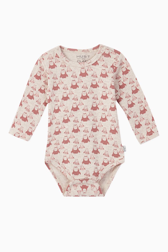 

Bebe Jersey Bodysuit, Pink