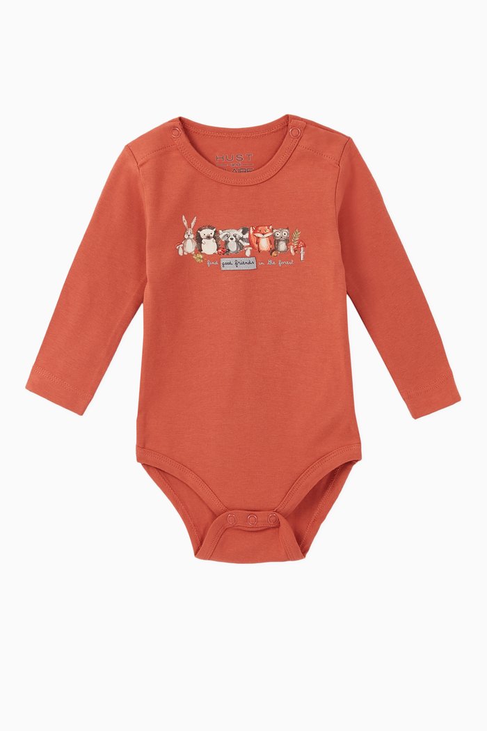 

Bebe Jersey Bodysuit, Brown