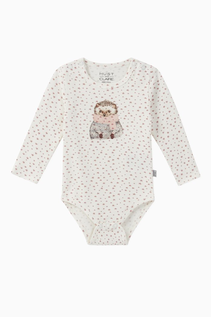 

Bebe Jersey Bodysuit, Pink