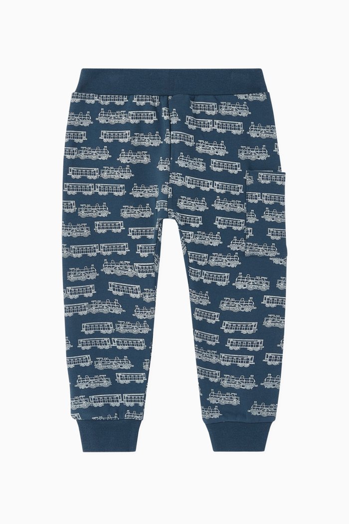 

Gus Train Jersey Sweatpants, Blue