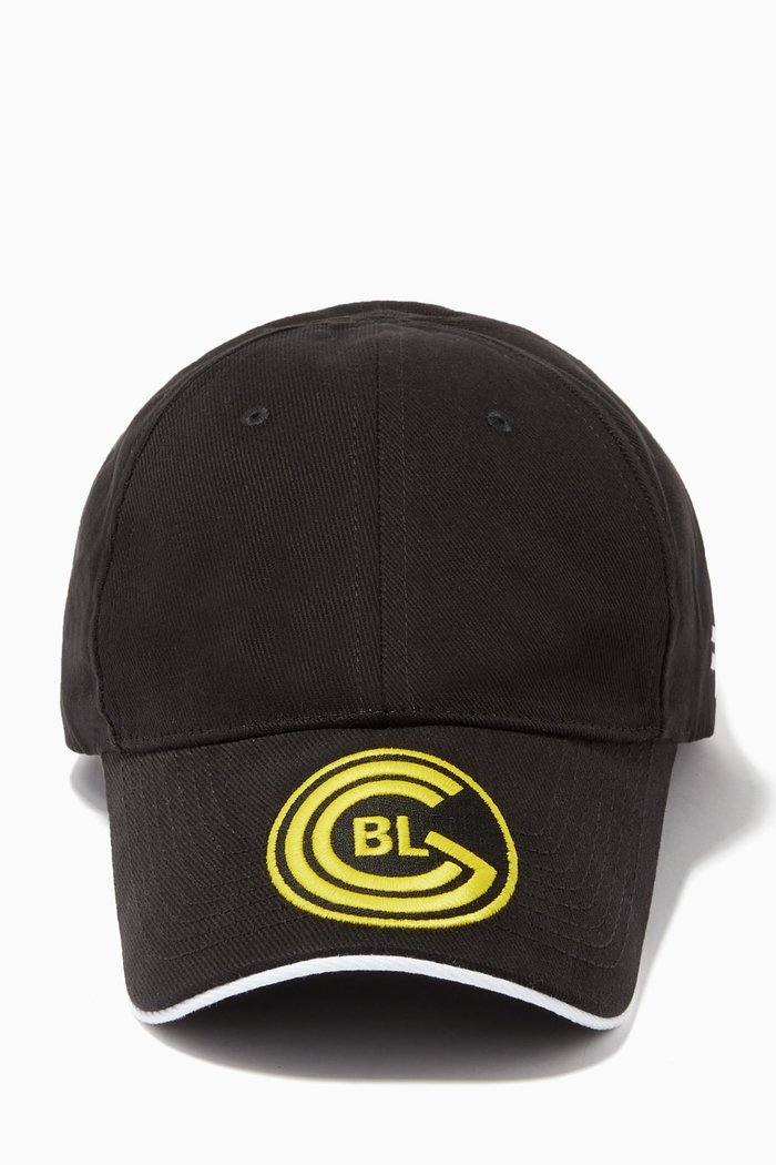 

Soccer Cap in Organic Cotton, Black