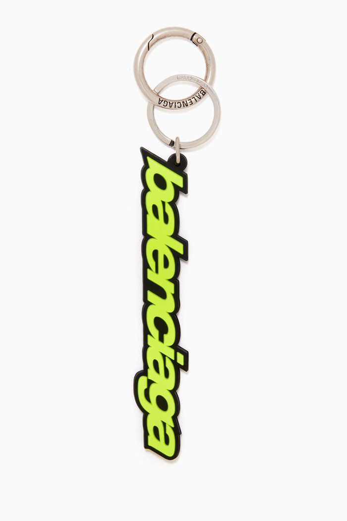 

Logo Keyring in Rubber, Yellow