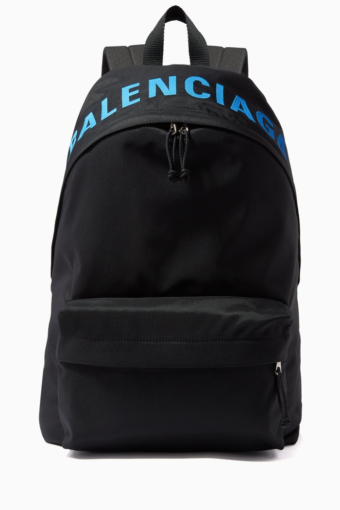 

Wheel Backpack in Nylon, Black