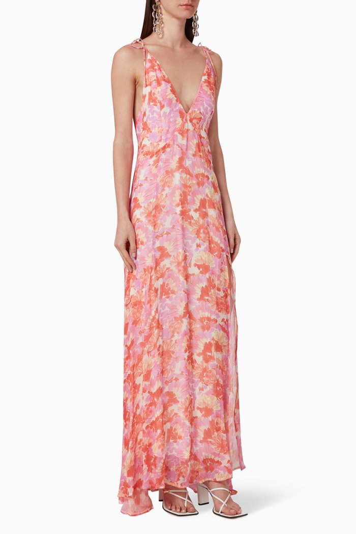 

Juliette Chiffon Dress, Multicolour