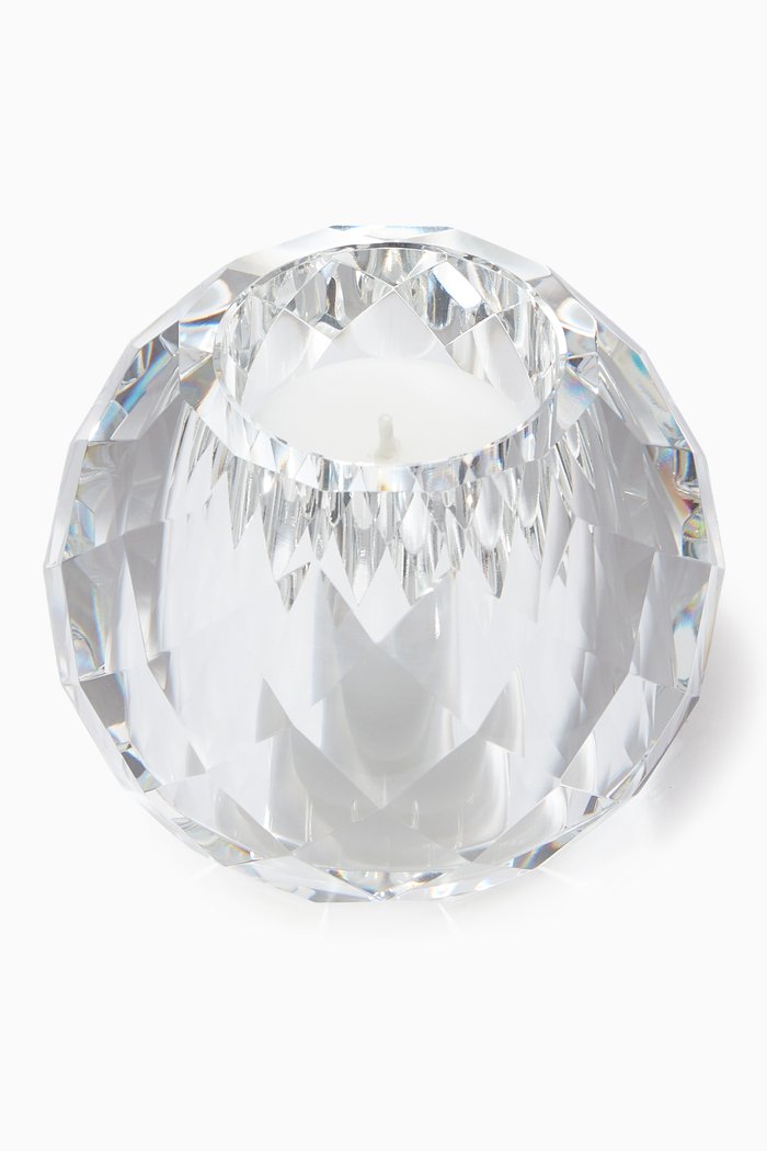 

Daniela Prism Cut Votive in Glass, Multicolour