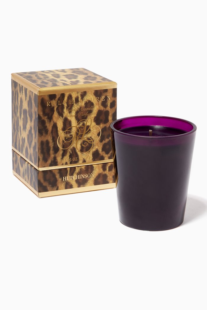 

Hutchinson Single Wick Candle, 272g, Purple