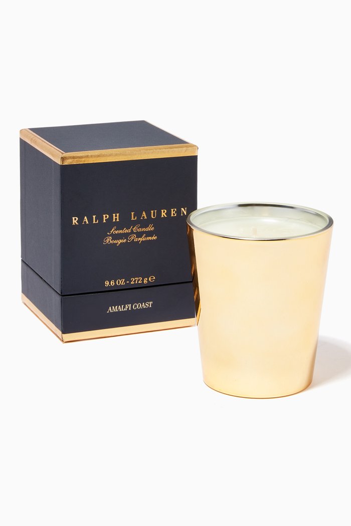 

Amalfi Coast Scented Single Wick Candle, 272g, Gold