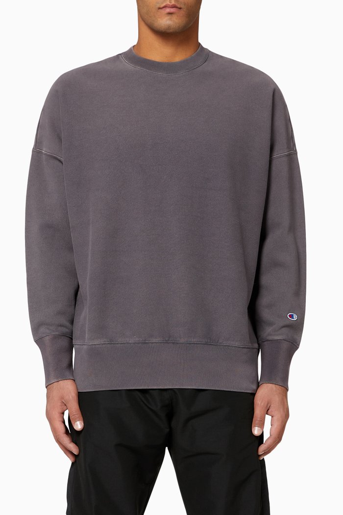 

Reverse Weave Jersey Sweatshirt, Blue