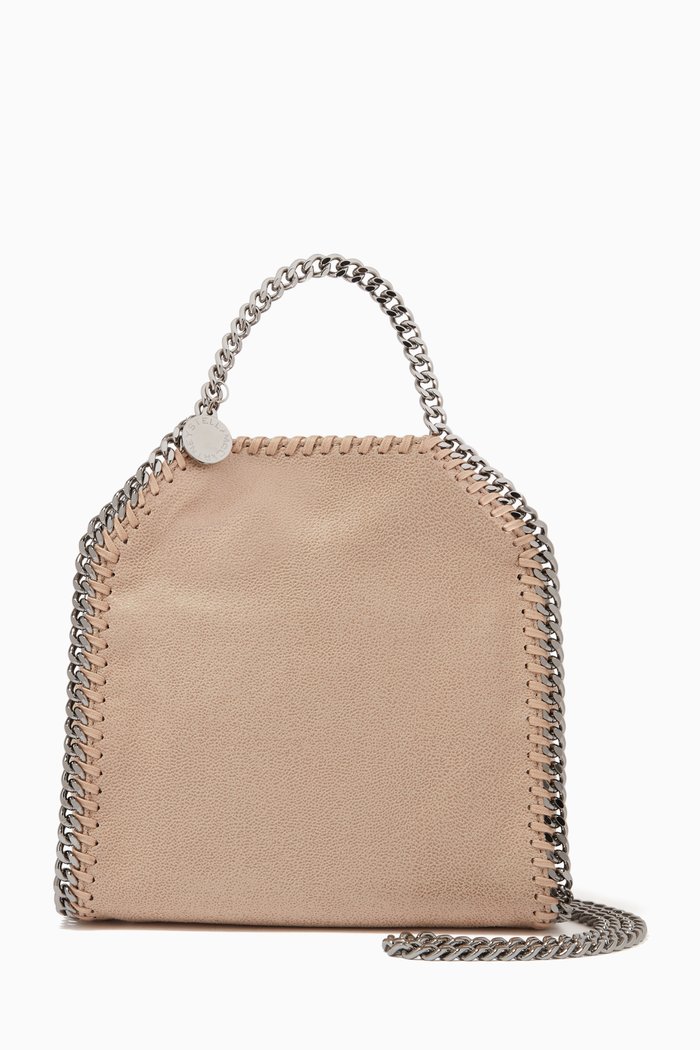 

Falabella Tiny Tote in Shaggy Deer, Neutral