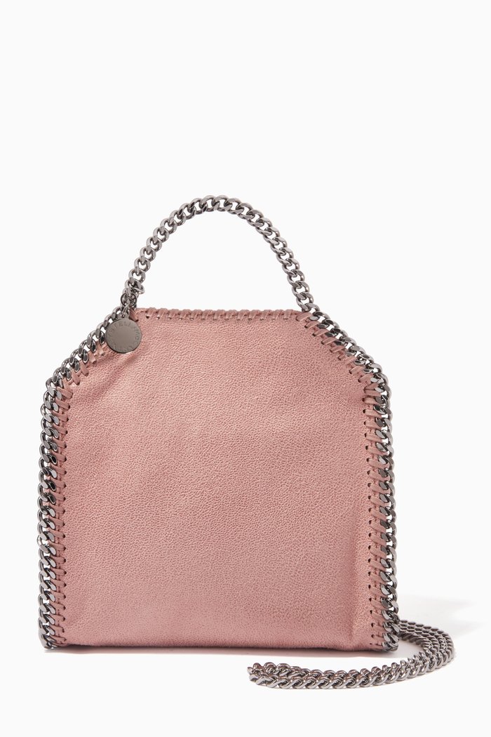 

Falabella Tiny Tote in Shaggy Deer, Pink