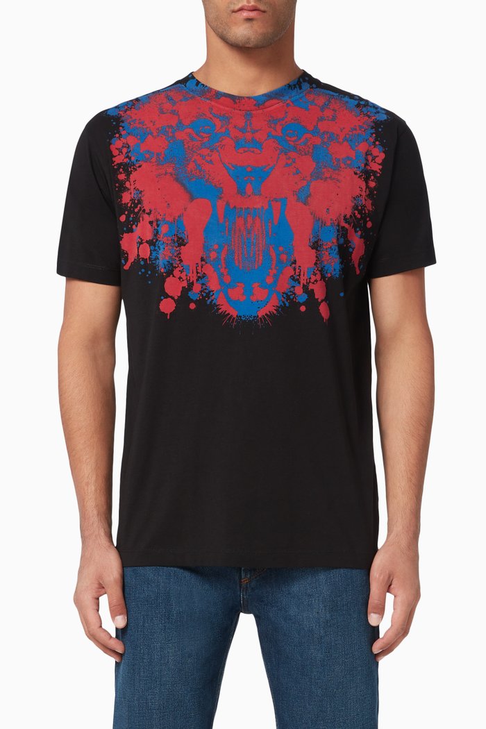 

Tiger Cotton T-Shirt, Black