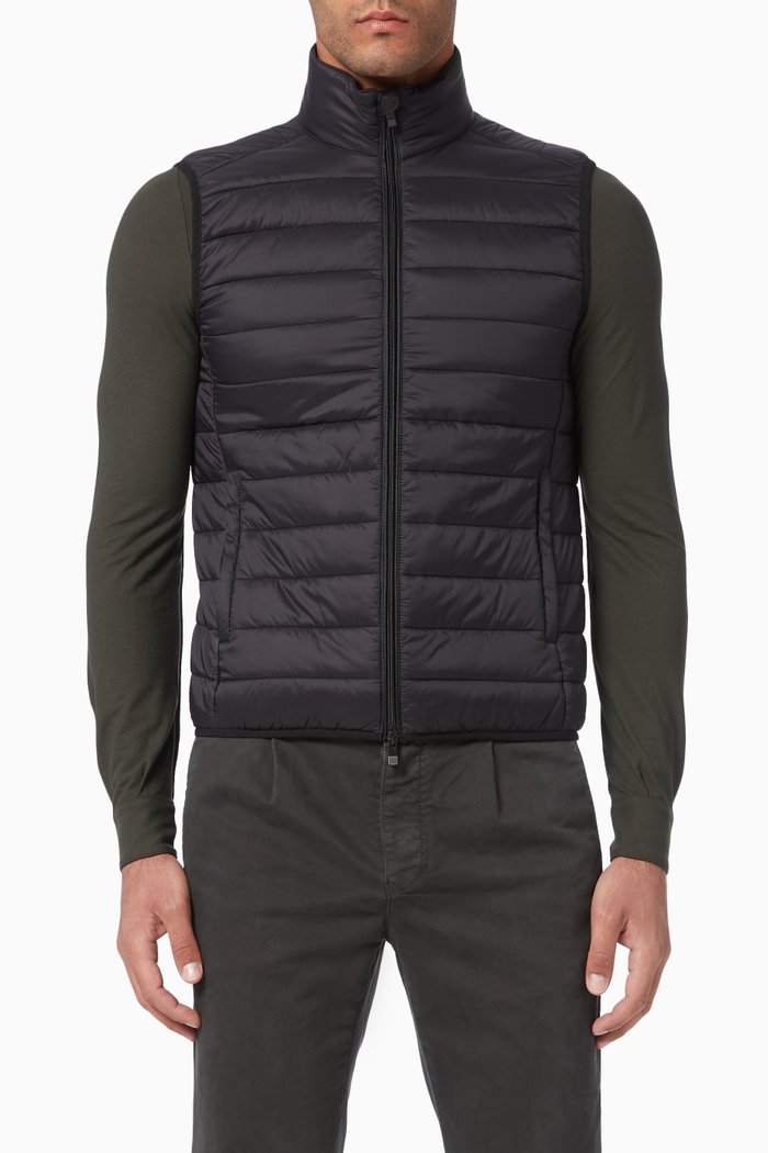 Urban Traveler Nylon Gilet, Blue