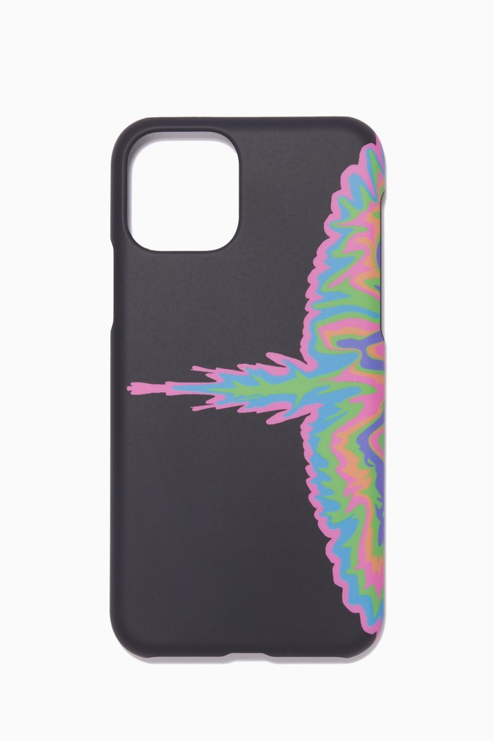 

Psychedelic Wings iPhone 11 Pro Case, Black
