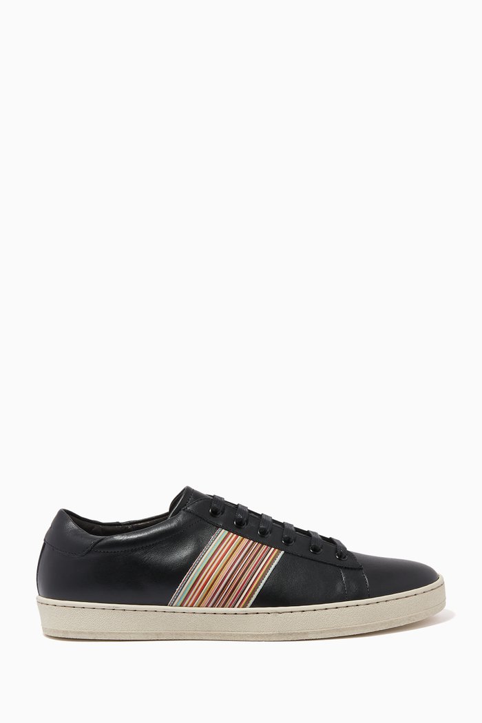Hassler Trainers in Leather, Black