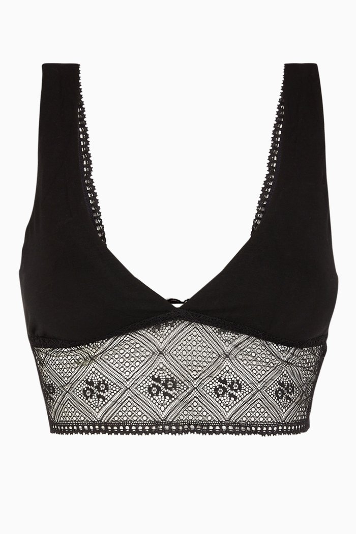 

Antoinette Uptown Bralette, Black
