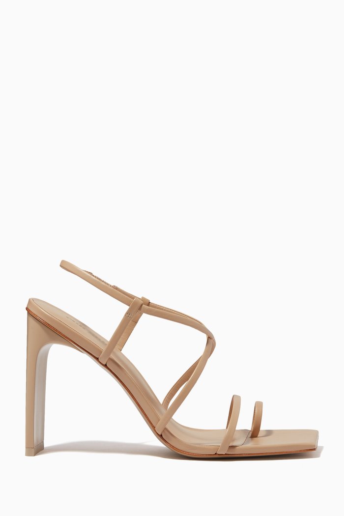 

Sandra Heels in Leather, Neutral