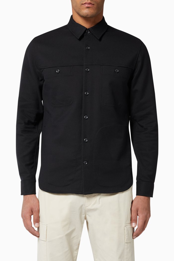 

Workwear Cotton Jacket, Black