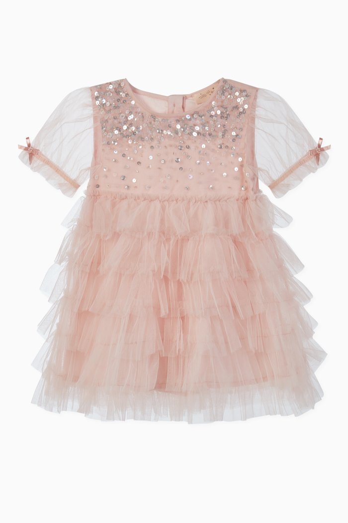 

Bijou Cotton Tulle Dress, Pink