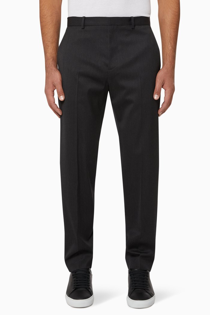 

Curtis Wool Twill Pants, Blue