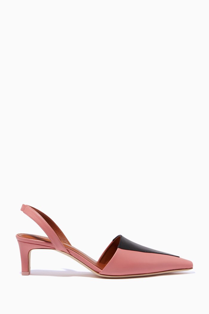 

Carina Slingback Pumps in Leather, Pink