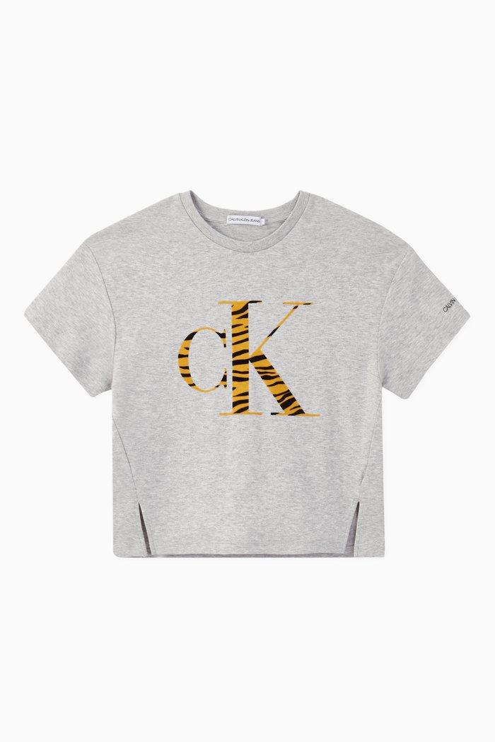 

CK Urban Animal Cotton T-Shirt, Grey