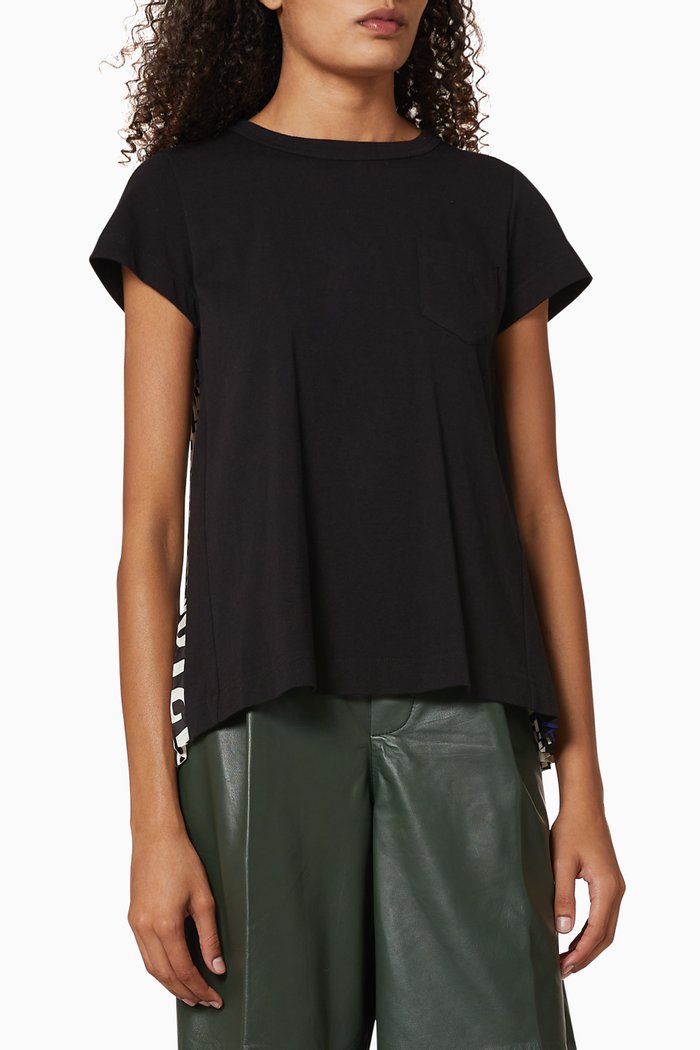 

X Alexander Girard Slogan Printed T-Shirt, Black