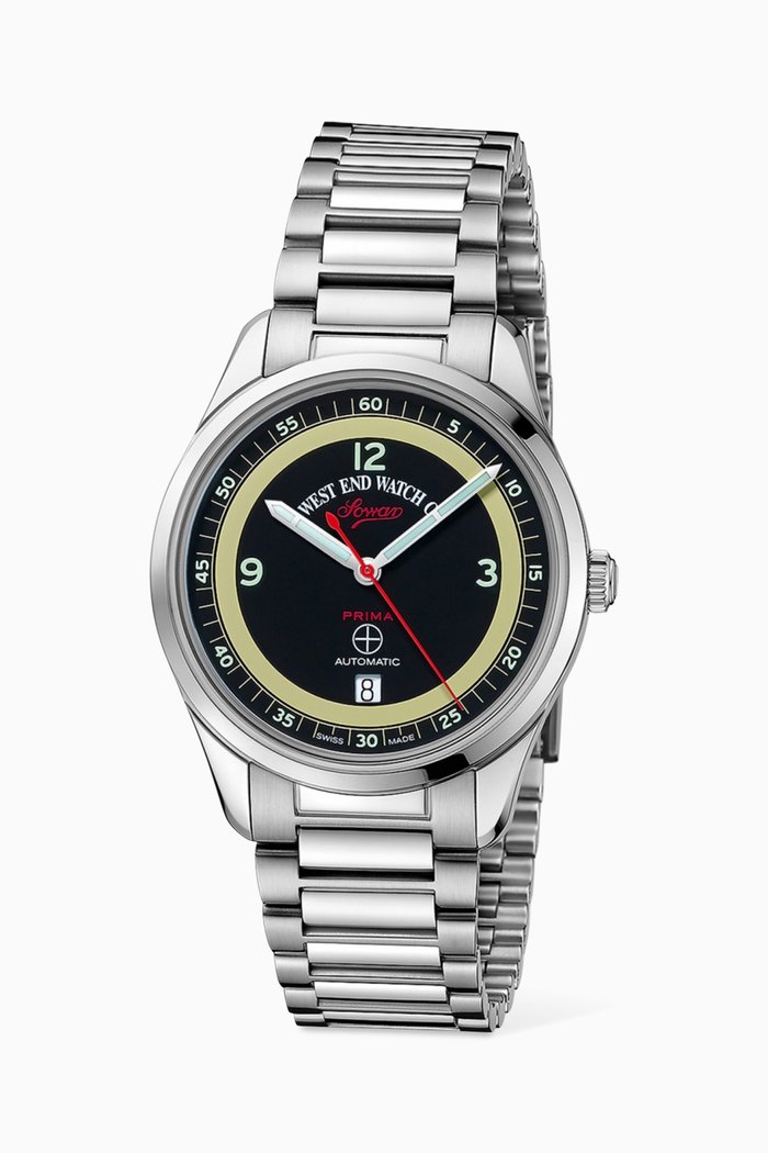 

Sowar Prima Automatic 39mm Watch, Silver