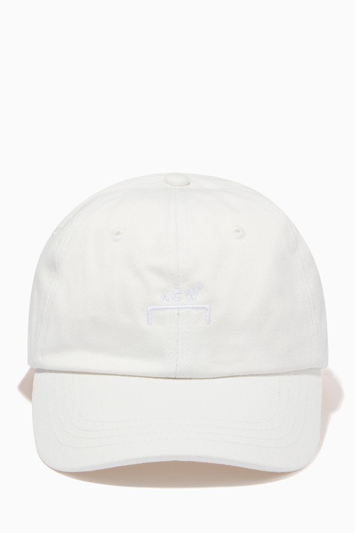 

Bracket Logo Cap in Cotton, Neutral
