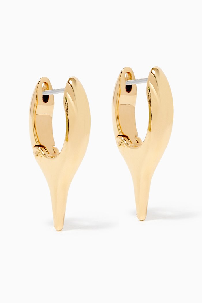 

Lola Needle Mini Earrings in 18kt Yellow Gold