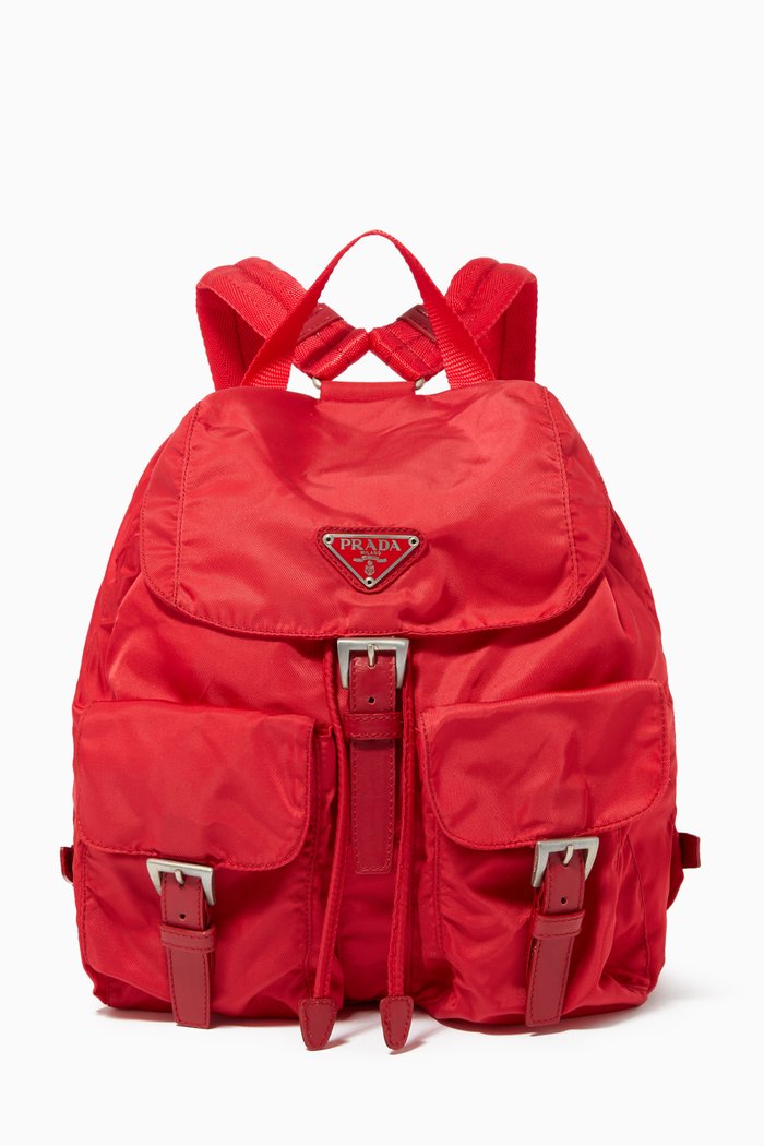 

Tessuto Backpack in Nylon, Red