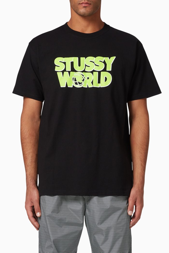 

World Cotton T-Shirt, Black